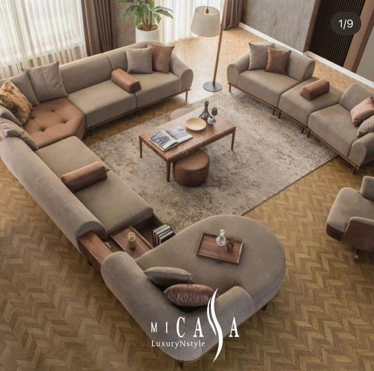 Modern Sectional Sofa Set